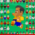 retro soccer