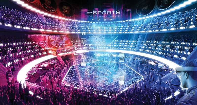 Esports Stadium Interior