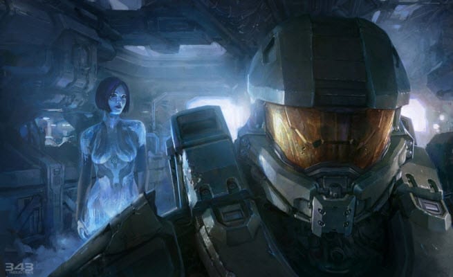 cortana and chief