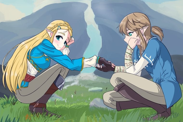 zelda link swordsswords