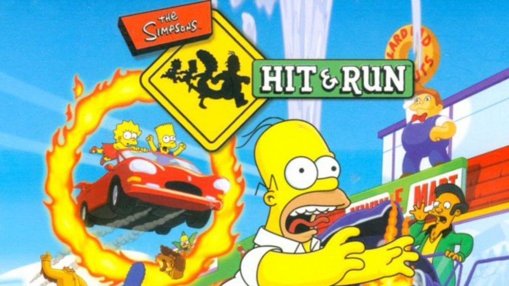 Simpsons Hit Run Cover