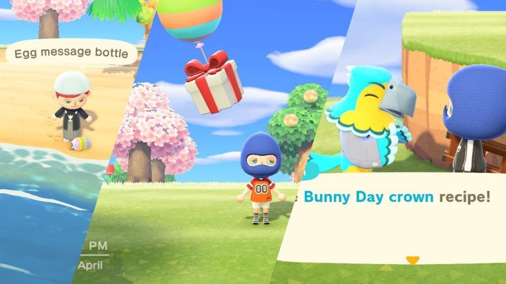 bunny day recipe locations animal crossing new horizons