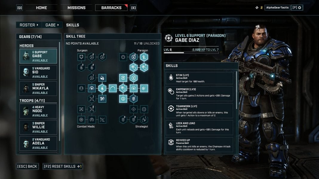 gears tactics mission list