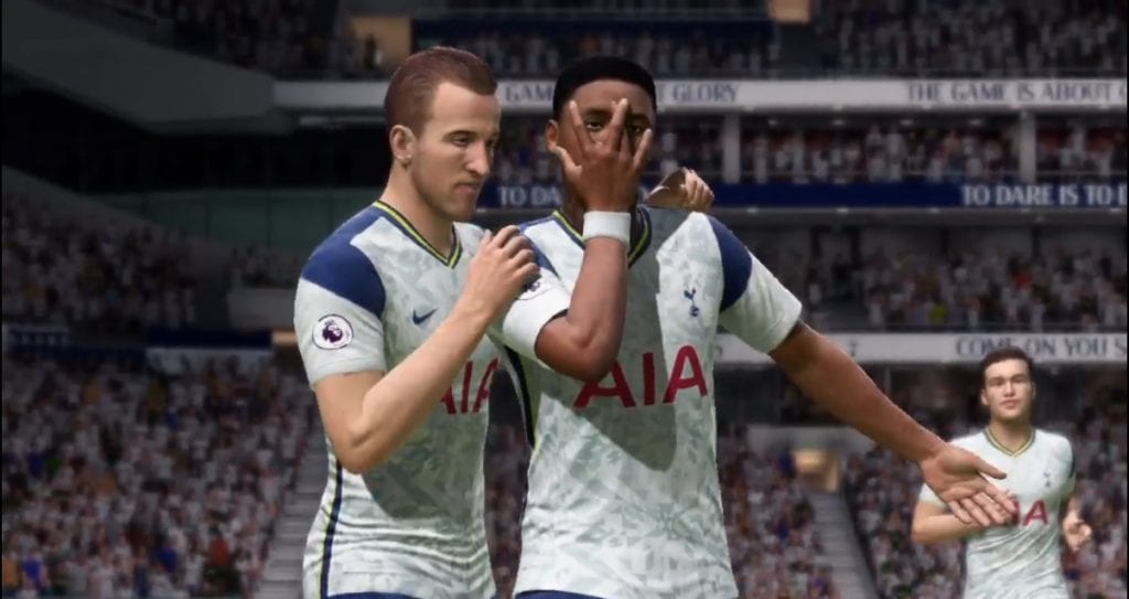 Harry Kane Tottenham Hotspur FIFA 21 game