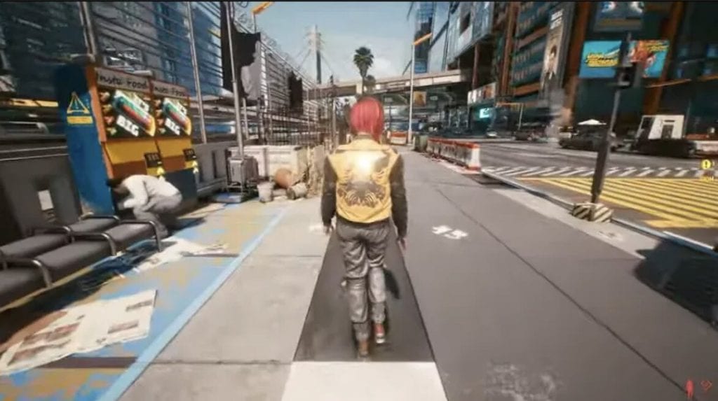 Cyberpunk 2077 3rd person