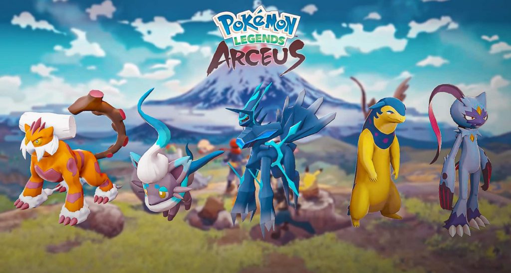 Pokémon Legends Arceus poster