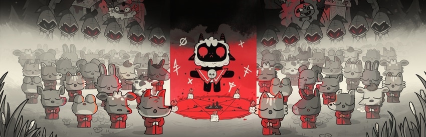 screenshot from video game Cult Of The Lamb