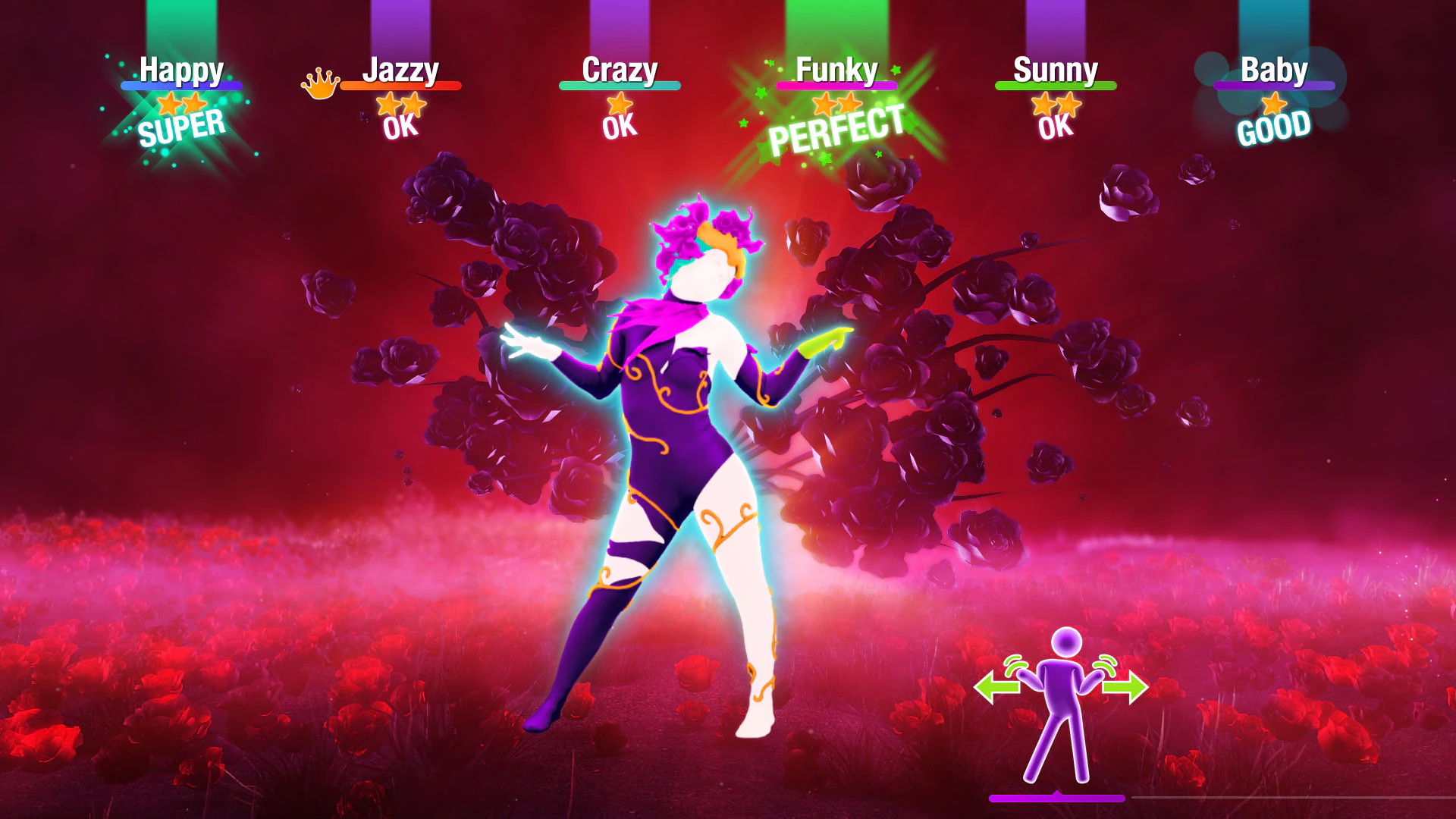 Just Dance video game screenshot