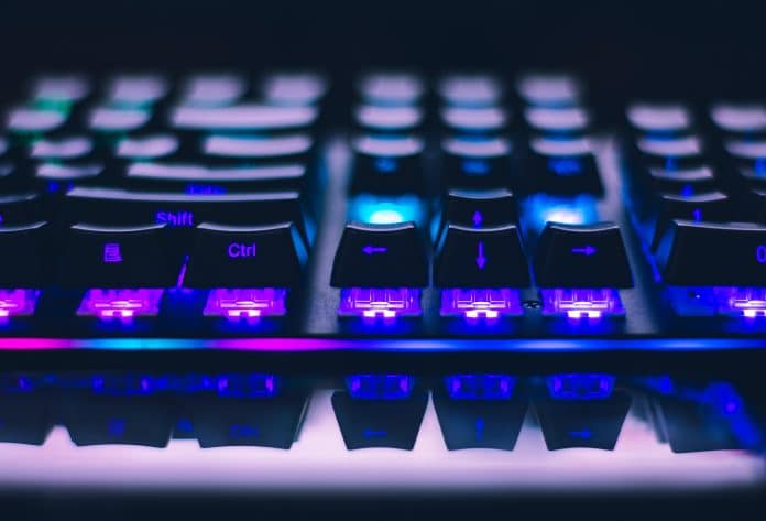 PC gaming keyboard