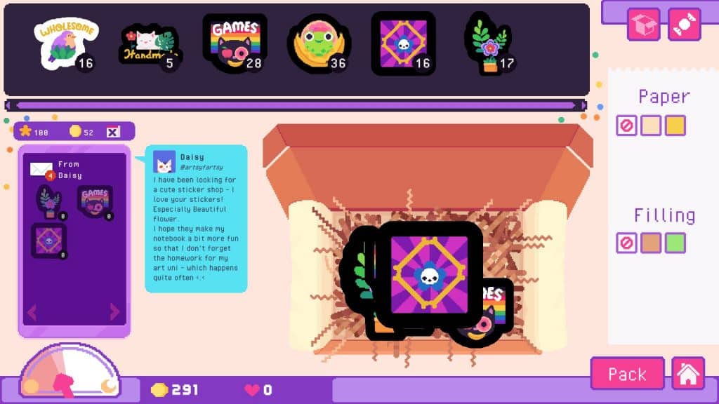 Sticky business game screenshot gameplay