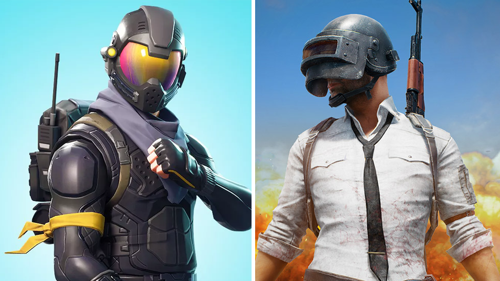 Best PC games Fortnite and PUBG wallpaper