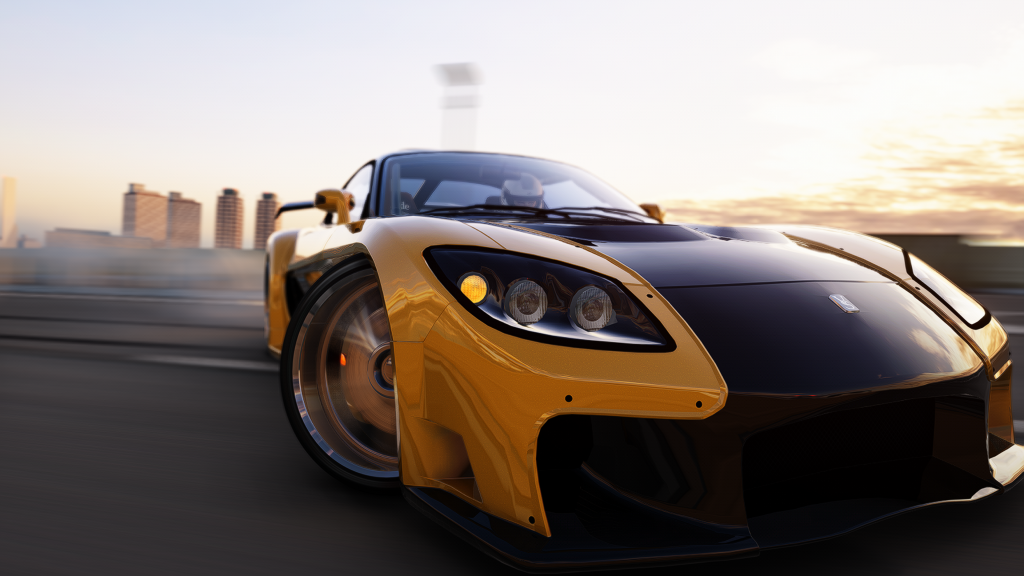 Assetto Corsa yellow car