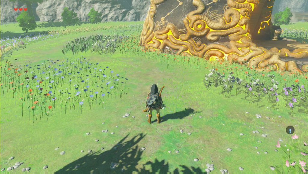 Legend of Zelda Breath Of The Wild flowers