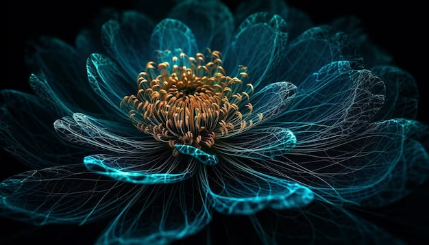 CGI flower