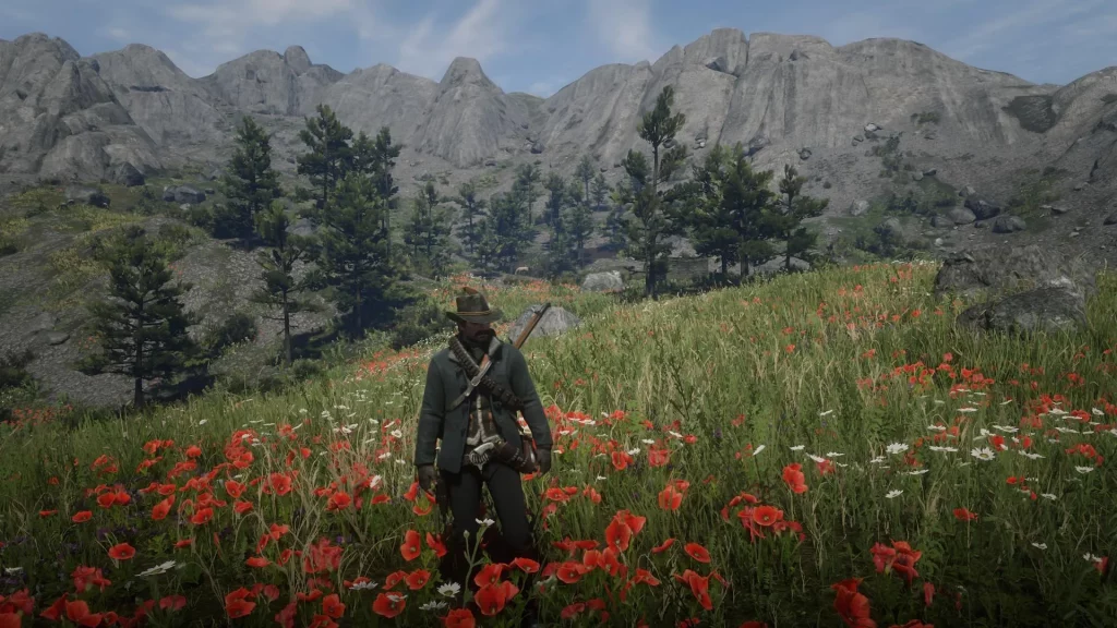 Red Dead Redemption 2 flowers