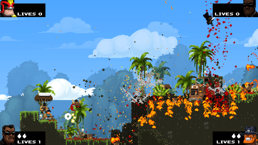 Broforce game screenshot gameplay